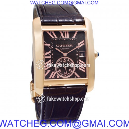 Cartier W5330002 Tank MC Automatic Male 18k rose gold 4