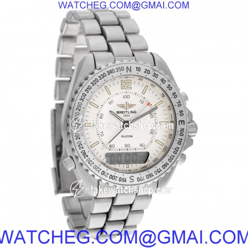 Breitling A51038 Pluton Quartz Male Stainless Steel 4