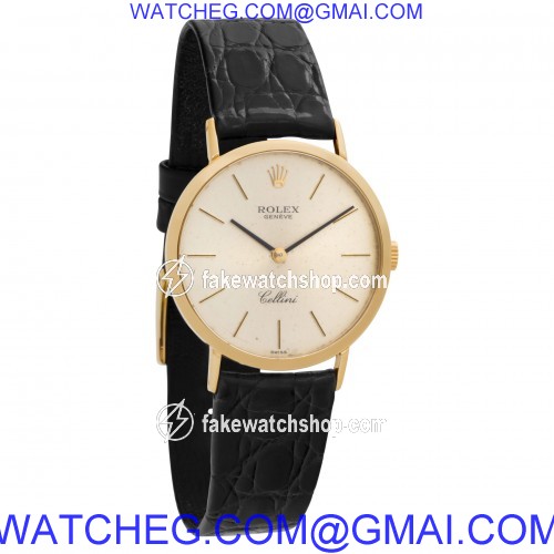 Rolex 4112 Cellini Manual Unisex 18k yellow gold 4