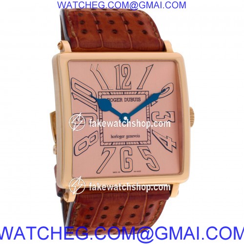Roger Dubuis G43575 Golden Square Automatic Male 18k rose gold 4