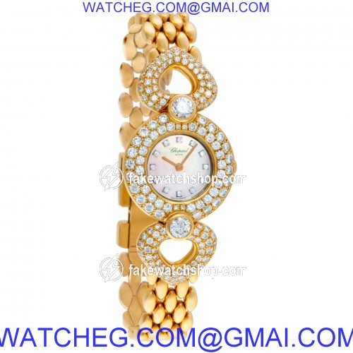 Chopard 10/6300-20 Classique Quartz Female 18k yellow gold 4