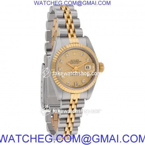 Rolex 69173 Datejust Automatic Female Stainless Steel 4