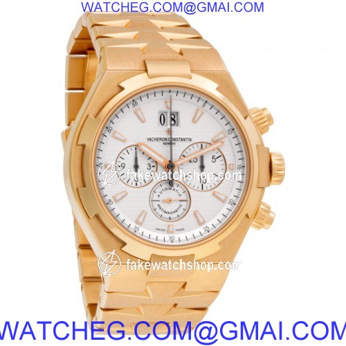 Vacheron Constantin 49150/B01R-9454 Overseas Automatic Male 18k rose gold 4