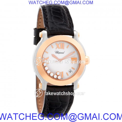 Chopard 278492 Happy Sport Quartz Female Stainless Steel 4