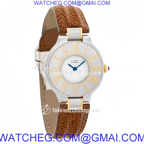 Cartier A00382 Must 21 Quartz Female Stainless Steel 4
