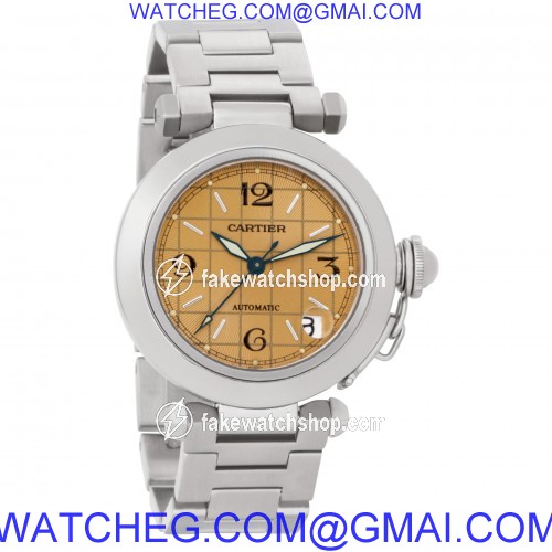 Cartier 2324 Pasha 35 Automatic Female Stainless Steel 4