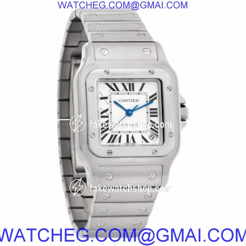 Cartier w20098d6 Santos Automatic Unisex Stainless Steel 4