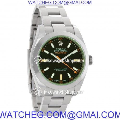 Rolex 116400GV Milgauss Automatic Male Stainless Steel 4
