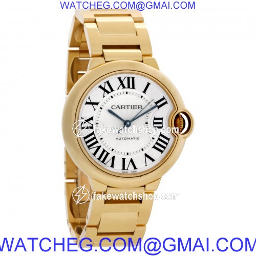Cartier WGBB0011 Ballon Bleu Automatic Unisex 18k yellow gold 4
