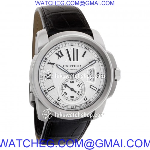 Cartier W7100041 Calibre Automatic Unisex Stainless Steel 4