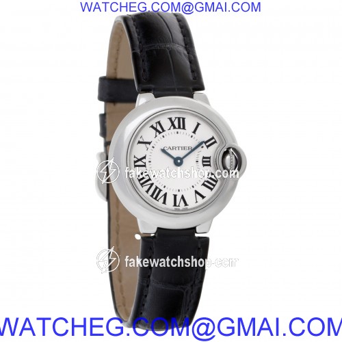 Cartier W69010Z4 Ballon Bleu Quartz Female Stainless Steel 4