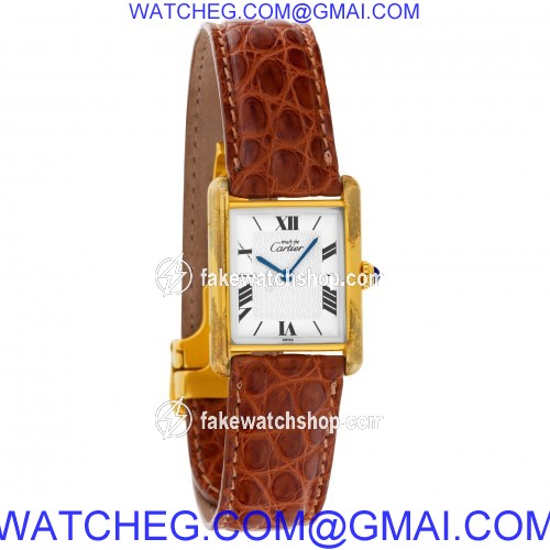 Cartier 1615 Must de Quartz Female Vermeil 4