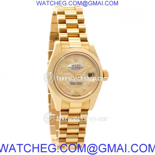 Rolex 179168 Datejust Automatic Female 18k yellow gold 4