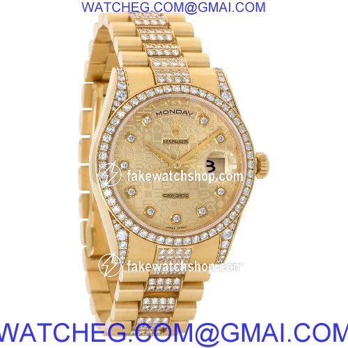 Rolex 118388 Day-Date Automatic Male 18k yellow gold 4