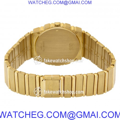 Piaget 15562 C 701 Polo Quartz Unisex 18k yellow gold 4