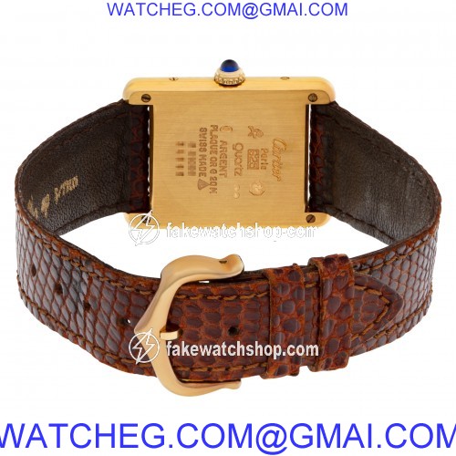 Cartier Cartier 1548 Tank Vermeil Quartz Unisex Vermeil 4