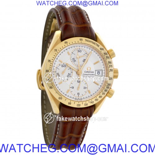 Omega 1750083 Speedmaster Automatic Male 18k yellow gold 4