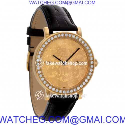 Corum 293.646.65/0001 $20 Coin Automatic Male 18k yellow gold 4