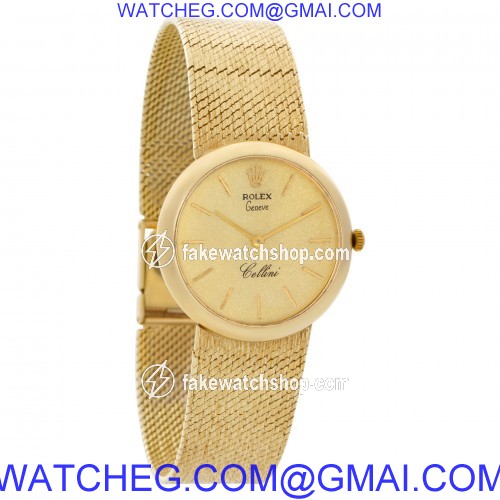 Rolex 653 Cellini Manual Unisex 14k yellow gold 4