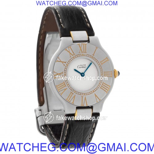 Cartier W1000944 Must 21 Quartz Male Stainless Steel 4