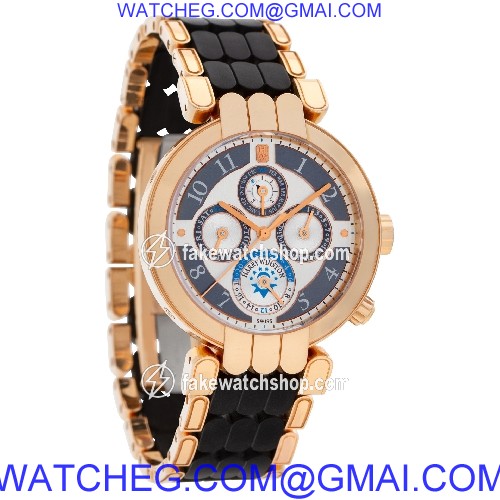 Harry Winston 200-mawpc-38 Perpetual Calendar Automatic Male 18k rose gold 4