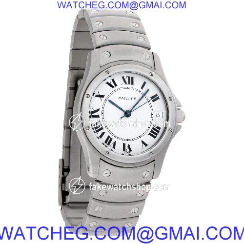 Cartier W20026K1 Santos Automatic Unisex Stainless Steel 4