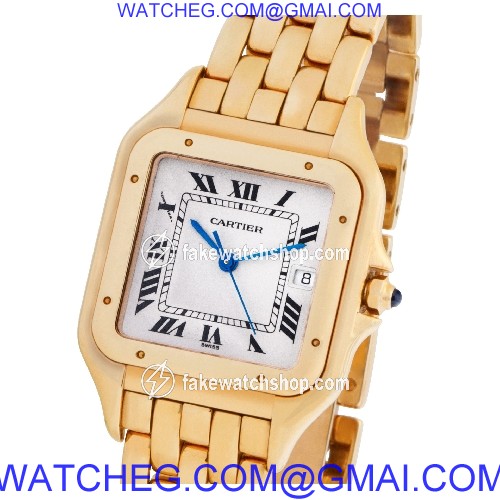 Cartier WGPN0009 Panthere Quartz Male 18k yellow gold 4