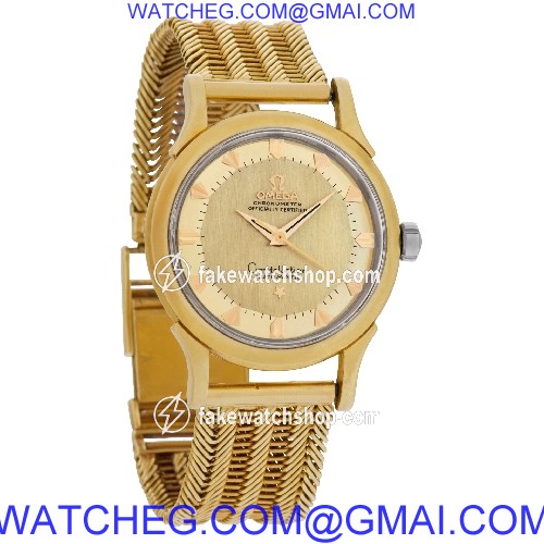 Omega 2852/2853 Constellation Automatic Male 18k yellow gold 4