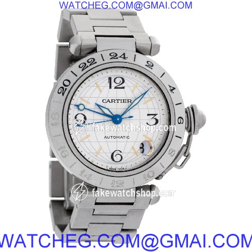 Cartier W31078M7 Pasha C Automatic Female Stainless Steel 4