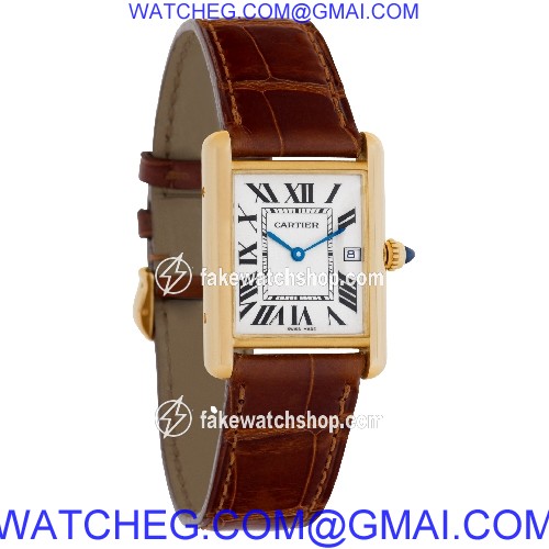 Cartier W1529756 Tank Louis Quartz Unisex 18k yellow gold 4
