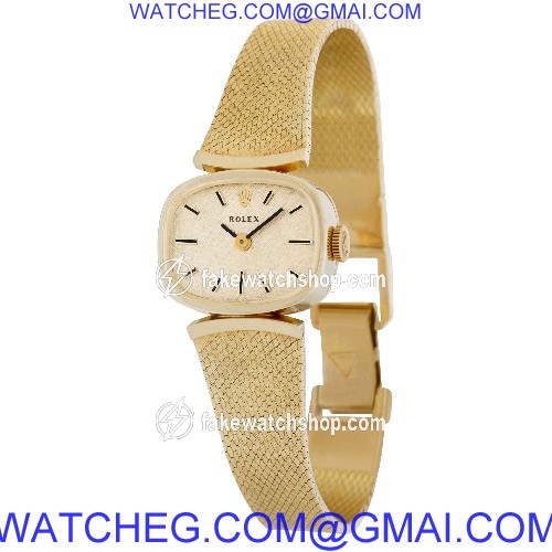 Rolex 8232 Classic Manual Female 14k yellow gold 4