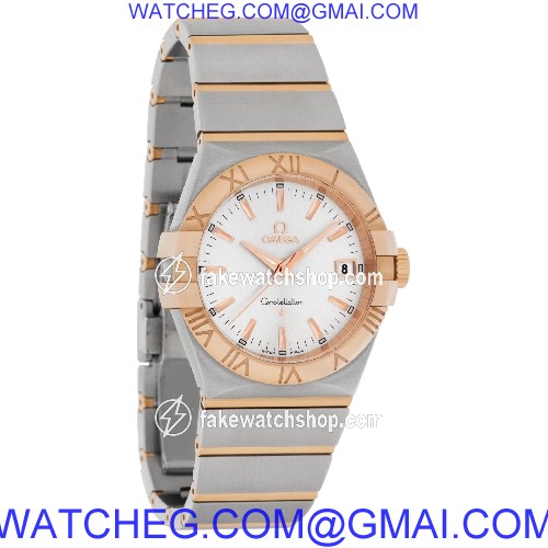 Omega 123.20.35.60.02.001 Constellation Quartz Unisex Stainless Steel 4