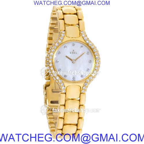 Ebel 866969 Beluga Quartz Female 18k yellow gold 4