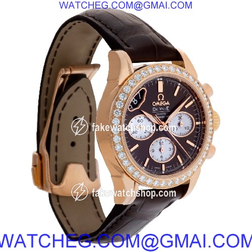 Omega 422.58.35.50.13.001 De Ville Automatic Female 18k rose gold 4