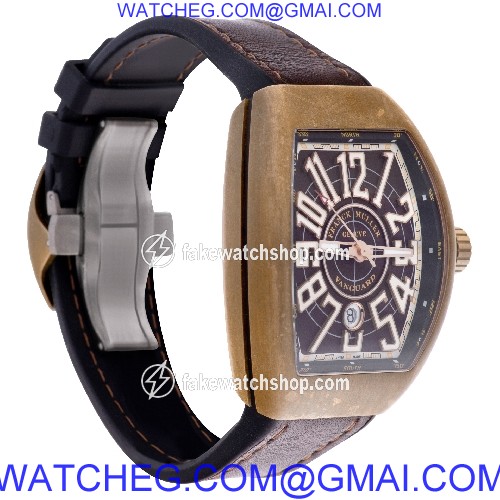Franck Muller 45SCCIRBRNBRN Vanguard Automatic Male Bronze 4