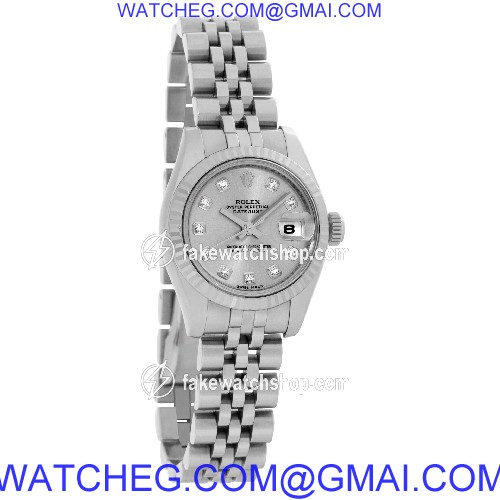 Rolex 17917 Datejust Automatic Female Stainless Steel 4