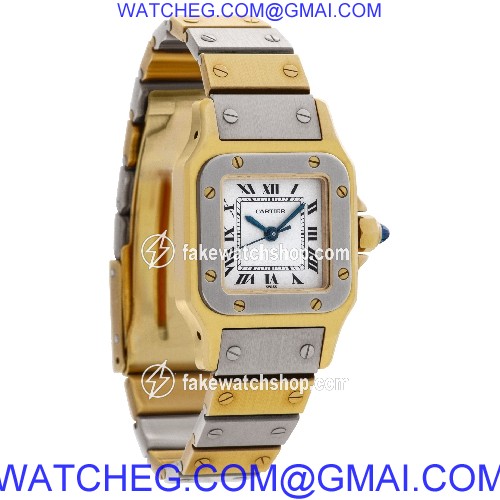 Cartier Limited Edition Santos Automatic Female 18k yellow gold 4