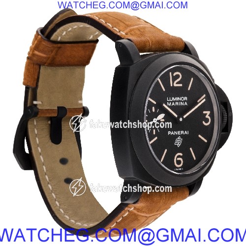 Panerai PAM00599 Luminor Marina Manual Male DLC coated 4