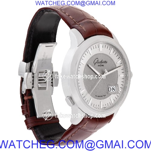 Glashutte 100-03-03-02-04 Senator Data Panoramica Automatic Male Stainless Steel 4