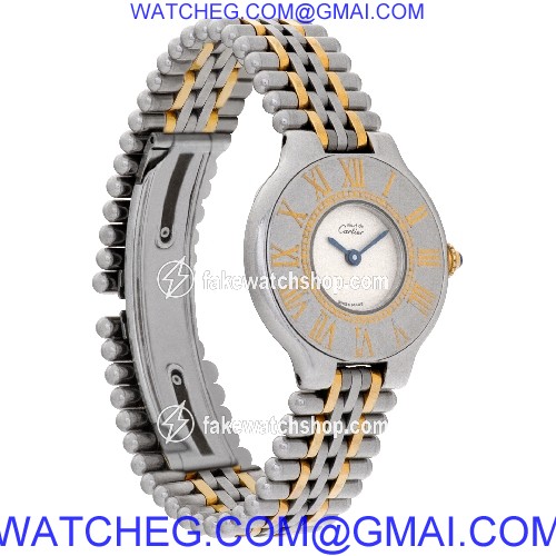 Cartier 12500p 21 Quartz Female steel 4