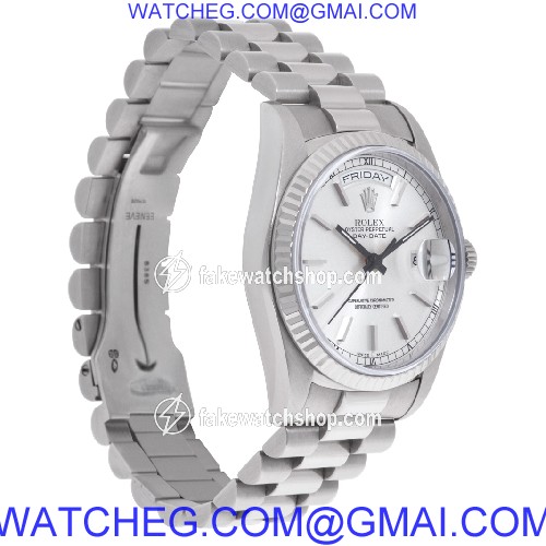 Rolex 18239 Day-Date Automatic Male 18k White Gold 4