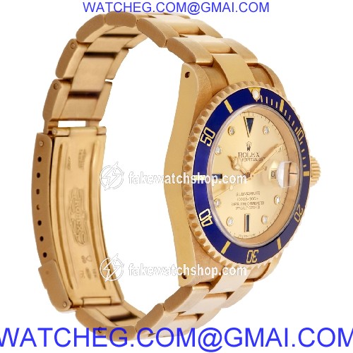 Rolex 16618 Submariner Automatic Male 18k yellow gold 4
