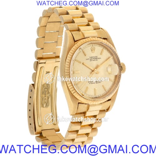 Rolex 1601 Datejust Automatic Male 18k yellow gold 4