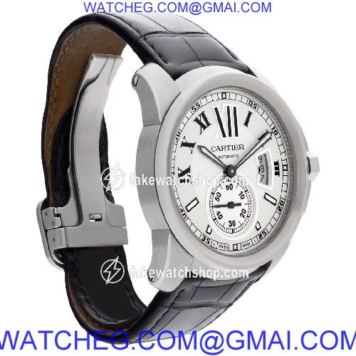 Cartier W7100037 Calibre Automatic Male Stainless Steel 4