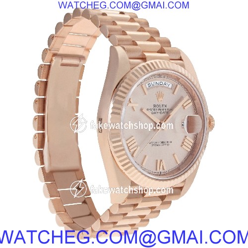 Rolex 228235 Day-Date 40 Automatic Unisex 18k rose gold 4