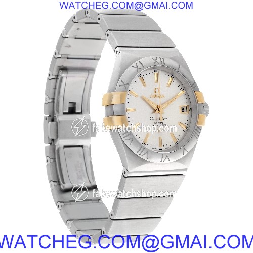 Omega 123.20.35.20.02.004 Constellation Automatic Unisex Stainless Steel 4