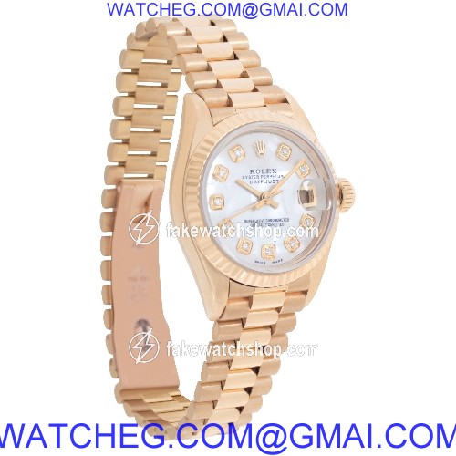 Rolex 69178 Datejust Automatic Female 18k yellow gold 4