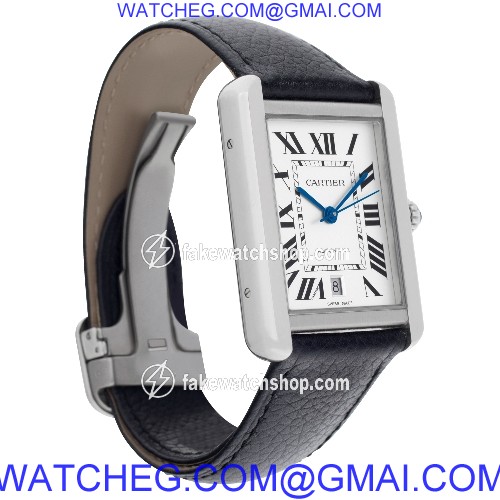 Cartier W5200027 Tank Solo Automatic Unisex Stainless Steel 4