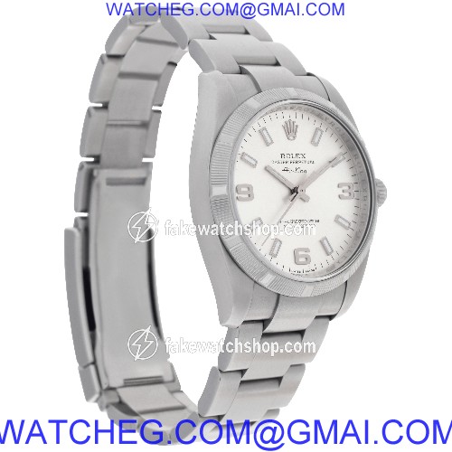 Rolex 114210 Air King Automatic Male Stainless Steel 4