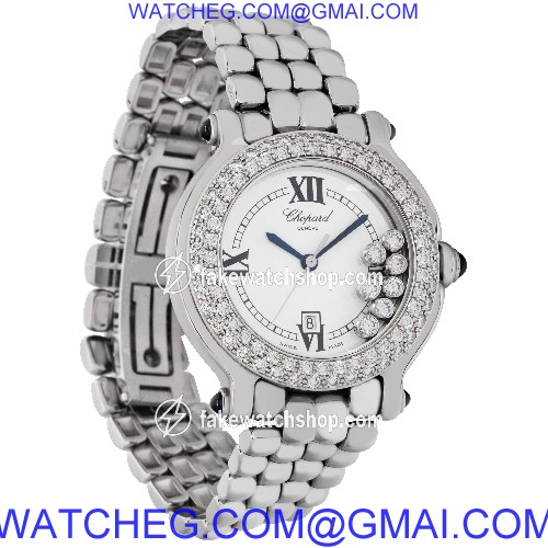 Chopard 8236 Happy Diamond Quartz Female Stainless Steel 4